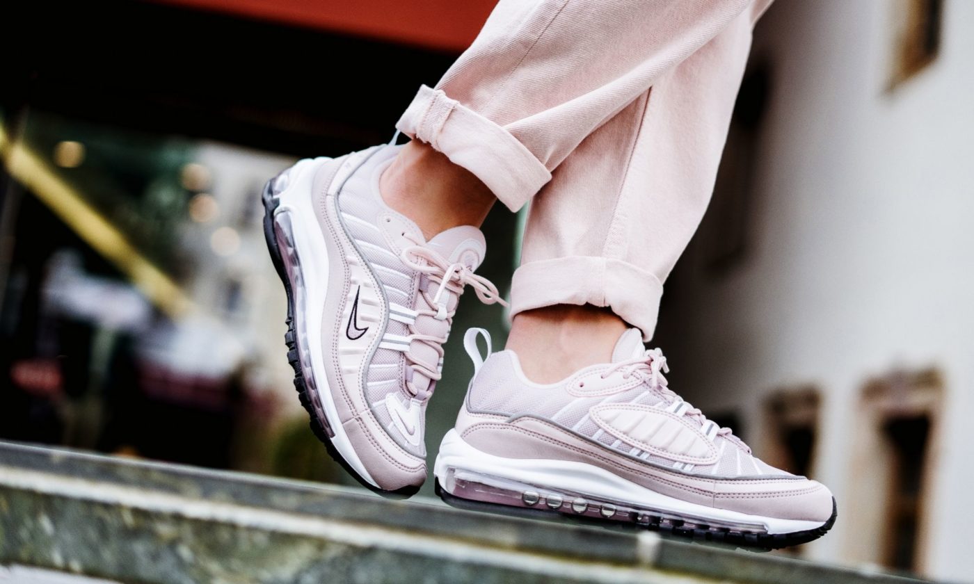 Nike air max 98 cheap barely rose